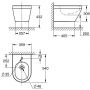Bidet wiszący biały 102487SH00 Grohe Euro Ceramic zdj.2