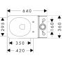 Miska kompakt WC biały 62036450 Hansgrohe EluPura Q zdj.2
