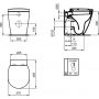 Miska WC E119901 Ideal Standard Connect zdj.2