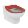 Miska WC wisząca bez kołnierza dla dzieci biała S312801 Ideal Standard Contour 21 zdj.1