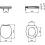 Deska sedesowa biała S405801 Ideal Standard Contour 21 zdj.2