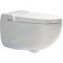 Toaleta myjąca wisząca bez kołnierza ze spłukiwaniem wirowym biała 16WCW0143 Kludi Cleantronic zdj.1