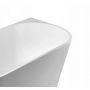 Wanna przyścienna 150x75 cm owalna biała J01010101021 Balneo Viva zdj.5