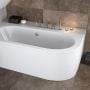 Wanna narożna 169x75 cm lewa biała #WAV170NL Besco Avita zdj.4