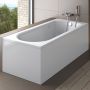 Wanna prostokątna 159.5x75 cm biała #WAIN160PK Besco Intrica zdj.4