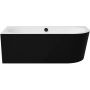 Wanna narożna 170x75 cm lewa czarna #WAA17ABLCN Besco Avita A-Line B&W zdj.1