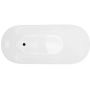 Wanna wolnostojąca 170x74 cm owalna biała V038XLBL Corsan Estella zdj.4