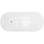 Wanna wolnostojąca 170x74 cm owalna biała V038XLCH Corsan Estella zdj.4