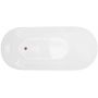 Wanna wolnostojąca 170x74 cm owalna biała V038XLRG Corsan Estella zdj.4