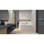 Wanna narożna 170x80 cm prawa biała 649322 Corsan Intero zdj.4