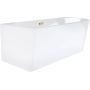 Wanna narożna 150x75 cm prostokątna biała E230MLRG Corsan Intero zdj.3