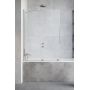 Drzwi parawanu 68.8 cm 2-częściowy szczotkowany/szkło przezroczyste 101096889101L Radaway Furo Brushed Nickel PND II zdj.1