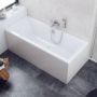 Wanna prostokątna 160.5x75.5 cm WAEXPRY16WH Excellent Pryzmat zdj.4