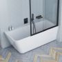 Wanna narożna 160x73 cm WAEXLIL2160PWHN Excellent Lila 2.0 zdj.5