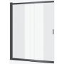 Parawan nawannowy 110 cm 2-częściowy grafitowy szczotkowany/szkło przezroczyste KAEX29701100LP Excellent Liner zdj.1