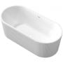 Wanna wolnostojąca 170x80 cm owalna biała AN01120 Invena Glamour zdj.4