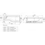 Wanna narożna 170x70 cm lewostronna E020301 Ideal Standard Connect zdj.2