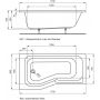 Wanna narożna 170x90 cm T963601 Ideal Standard Playa zdj.2
