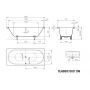 Wanna prostokątna 180x75 cm 290910110001 Kaldewei Classic Duo zdj.2