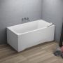Wanna prostokątna 150x70 cm 00264 Polimat Classic zdj.5