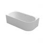 Wanna narożna 170x80 cm owalna biała 11011000 Oltens Hamnes zdj.5
