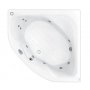 Wanna z hydromasażem 140x140 cm narożna symetryczna PHS3610SD3C0000 Poolspa Klio Sym zdj.1