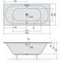 Wanna prostokątna 185x80 cm 71968 Polysan Viva zdj.2