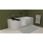 Wanna narożna 180x75 cm prawa biała 75561 Polysan Portas zdj.3