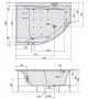 Wanna narożna 96611HA Polysan Tandem zdj.2