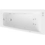 Wanna z hydromasażem 160x90 cm narożna asymetryczna A24T292000 Roca Easy zdj.1