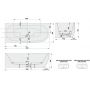 Wanna z obudową 180x80 cm lewa biała 632370122001010 Sanplast Luxo zdj.2