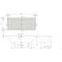 Wanna prostokątna 170x75 cm biała UBA170ARE2V01 Villeroy & Boch Architectura zdj.2