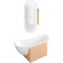 Wanna wolnostojąca 190x80 cm UBA190NAT9E1V01 Villeroy & Boch My Nature zdj.1