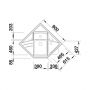 Zlewozmywak granitowy 90x90 cm 515085 Blanco Modus zdj.2