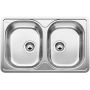 Zlewozmywak stalowy 76.8x48.8 cm 520434 Blanco Lantos 8-IF Compact zdj.1