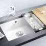 Zlewozmywak ceramiczny 54.3x45.6 cm biały 523733 Blanco Subline 500-U zdj.5