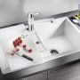 Zlewozmywak granitowy 78x50 cm szary/grafitowy/onyx 518869 Blanco Metra 45 S zdj.8