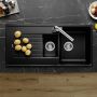 Zlewozmywak granitowy 100x50 cm 526021 Blanco Zia 6 S zdj.4