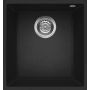 Zlewozmywak granitowy 44x38 cm czarny LGQ10040BSO Elleci Quadra zdj.1