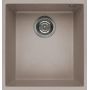Zlewozmywak granitowy 44x38 cm beżowy LGQ10043BSO Elleci Quadra zdj.1