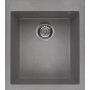 Zlewozmywak granitowy 50x41 cm szary/grafitowy/onyx LGQ10048 Elleci Quadra zdj.1