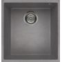 Zlewozmywak granitowy 44x38 cm szary/grafitowy/onyx LGQ10048BSO Elleci Quadra zdj.1