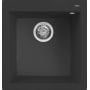 Zlewozmywak granitowy 50x47 cm czarny LGQ10240 Elleci Quadra zdj.1
