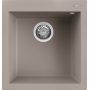 Zlewozmywak granitowy 50x47 cm beżowy LGQ10243 Elleci Quadra zdj.1