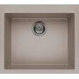 Zlewozmywak granitowy 57x50 cm beżowy LGQ10543 Elleci Quadra zdj.1