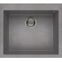 Zlewozmywak granitowy 57x50 cm szary/grafitowy/onyx LGQ10548 Elleci Quadra zdj.1
