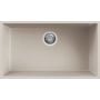 Zlewozmywak granitowy 76x44 cm biały LGQ13039BSO Elleci Quadra zdj.1