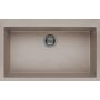 Zlewozmywak granitowy 79x50 cm beżowy LGQ13043 Elleci Quadra zdj.1