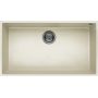 Zlewozmywak granitowy 76x44 cm biały LGQ13062BSO Elleci Quadra zdj.1