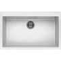 Zlewozmywak granitowy 79x50 cm biały LGQ13068 Elleci Quadra zdj.1